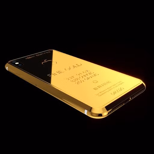 Được ra mắt năm 2018, Lux iPhone X Ingot 250 là ốp lưng đắt nhất của hãng Brikk. Phụ kiện này được tạo ra từ 250 g vàng 22 carat, giá 70.000 USD. Theo nhà sản xuất, chỉ cần có tiền, bất cứ ai cũng có thể sở hữu thiết kế đặc biệt này khi đặt hàng online. Ảnh: Brikk.