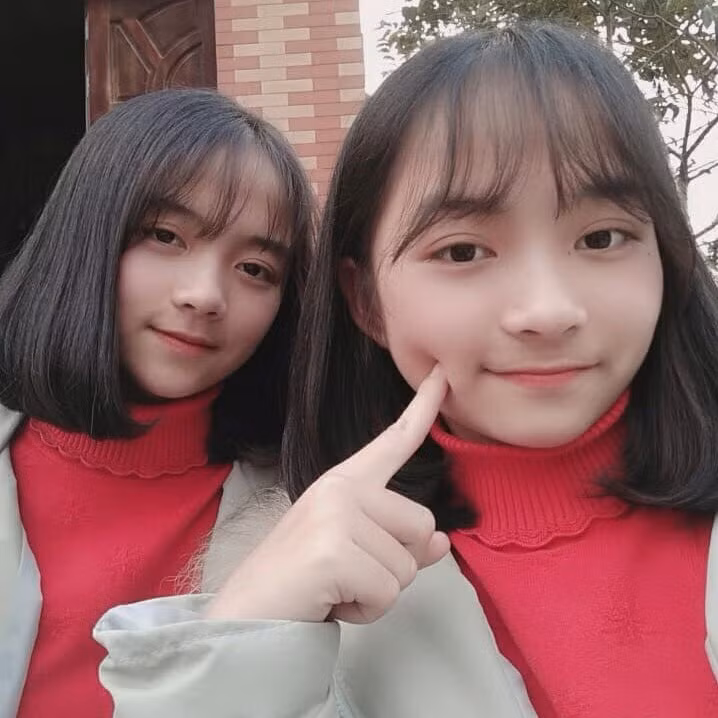 Chia sẻ với Zing, Ngọc Anh cho hay hai chị em cô đều là học sinh giỏi 10 năm liên tiếp, hiện thành tích cũng nằm trong top đầu của lớp. Điểm tổng kết năm lớp 10 của Ngọc Anh là 9,0 còn Ngọc Ánh đạt 9,2. Trong khi Ngọc Anh giữ chức tổ trưởng, em gái cô là lớp trưởng. Khi trường tổ chức cuộc thi chọn đại diện đi thi Olympia, hai chị em đều đăng ký tham gia. Trong số 5 ứng viên, Ngọc Ánh có thành tích tốt nhất. Cô về ba cuộc thi tuần với 100 điểm.