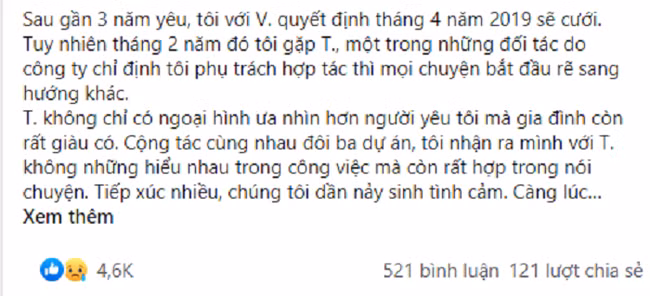 Sat ngay an hoi, toi huy hon de chay theo tinh moi