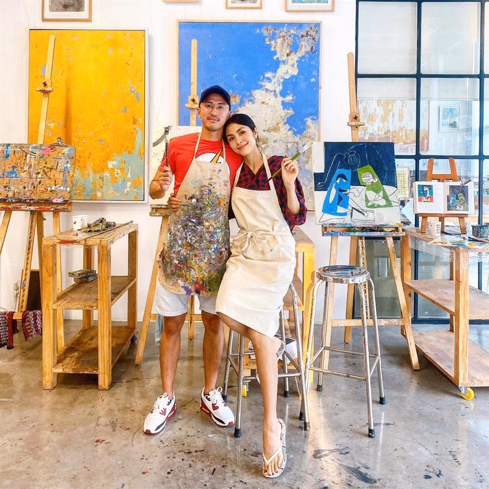 Tang Thanh Ha khoe anh thuo hen ho, 