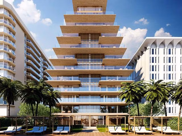 Toà nhà The Arte có thiết kế như một kim tự tháp, bao gồm 16 căn hộ, được hoàn thiện vào năm 2020. Mỗi căn hộ ở đây đều có lối đi riêng bằng thang máy.