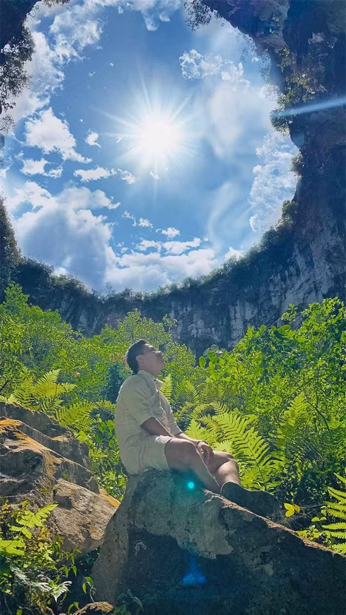 Vùng đất hoang sơ như thời tiền sử trong hố sụt Mèo Vạc – Hà Giang - Hình 3 Vung dat hoang so nhu thoi tien su trong ho sut Meo Vac – Ha Giang-Hinh-3