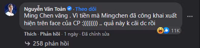 Cong Phuong thong bao len chuc bo, Van Toan binh luan 1 cau thu hut nghin like-Hinh-2