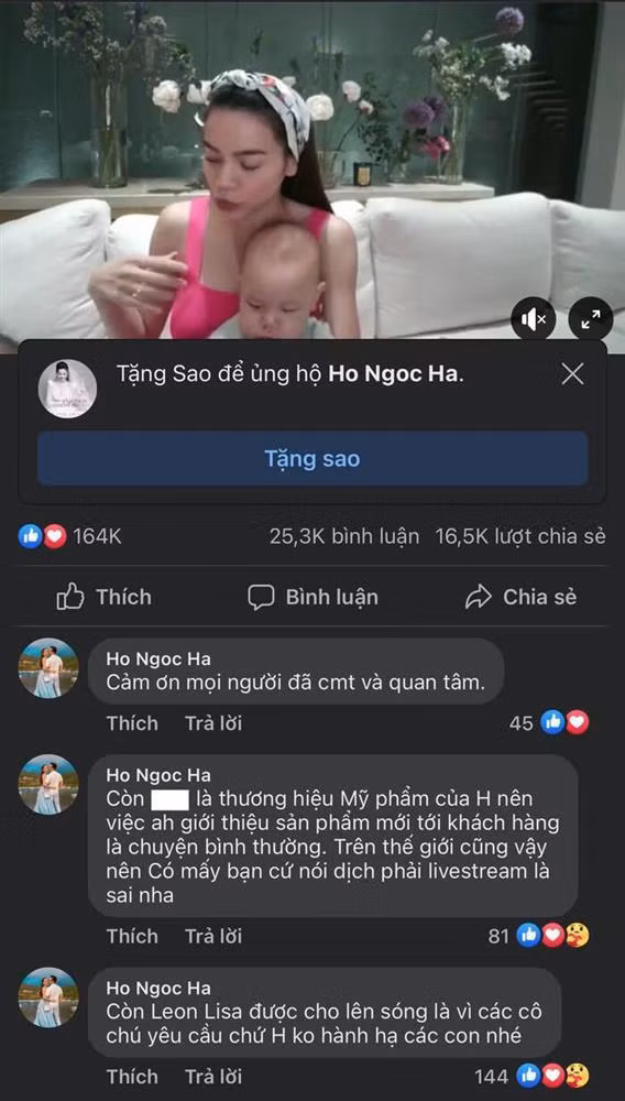 Ho Ngoc Ha dap tra khi bi len an 