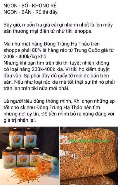 Thị trường đông trùng hạ thảo nở rộ - Hình 3 Thi truong dong trung ha thao no ro-Hinh-3