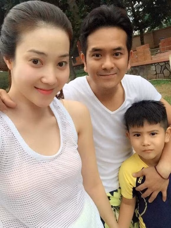 Con trai dien vien Hung Thuan nay da 13 tuoi, cao lon phong phao