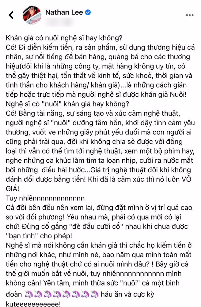 Nathan Lee chia se ve moi quan he giua nghe si va khan gia-Hinh-3