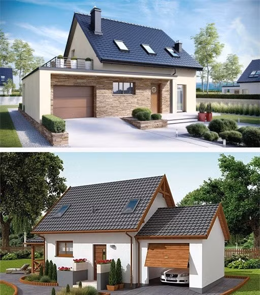 Mẫu nhà cấp 4 đẹp không tì vết khiến nhiều người muốn bỏ phố về quê ảnh 2