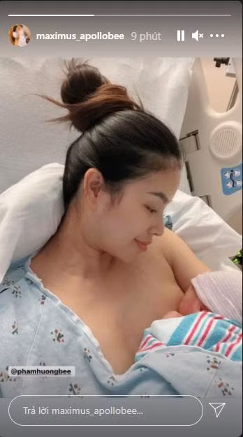 Pham Huong chiem song voi anh buong ao cho con bu