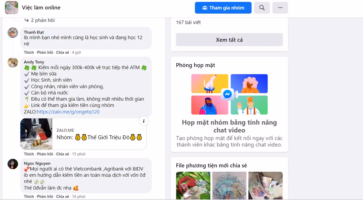 Việc làm online tại nhà: Cẩn trọng “bẫy” việc nhẹ, lương cao Viec lam online tai nha: Can trong “bay” viec nhe, luong cao