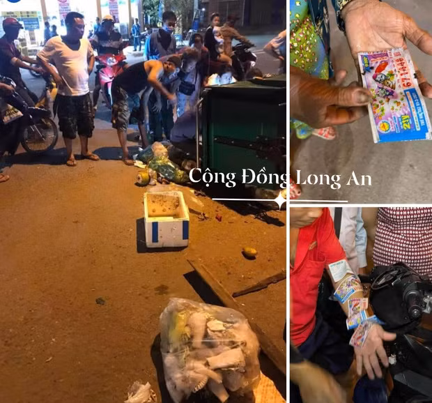 Lục tung bãi rác để tìm 12 tờ vé số trị giá 180 triệu Luc tung bai rac de tim 12 to ve so tri gia 180 trieu