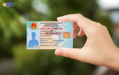 Thẻ căn cước công dân bảo mật "kép" nhiều lớp The can cuoc cong dan bao mat