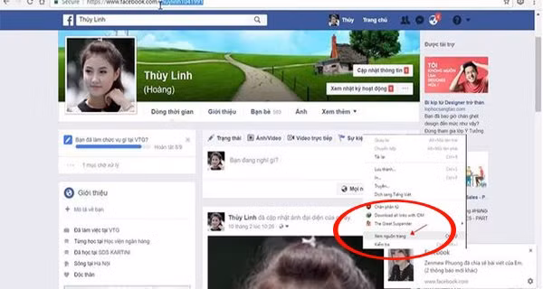 Meo giup kiem tra xem ai hay am tham ghe tham Facebook minh nhieu nhat