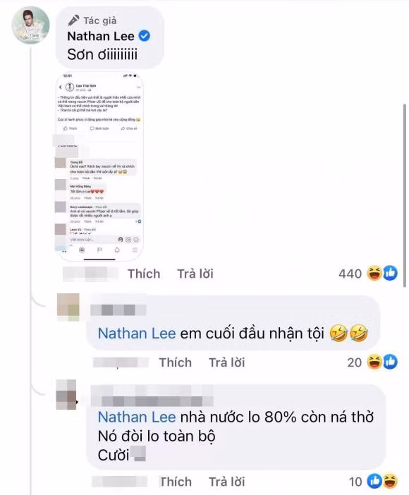 Nathan Lee mia mai Cao Thai Son 