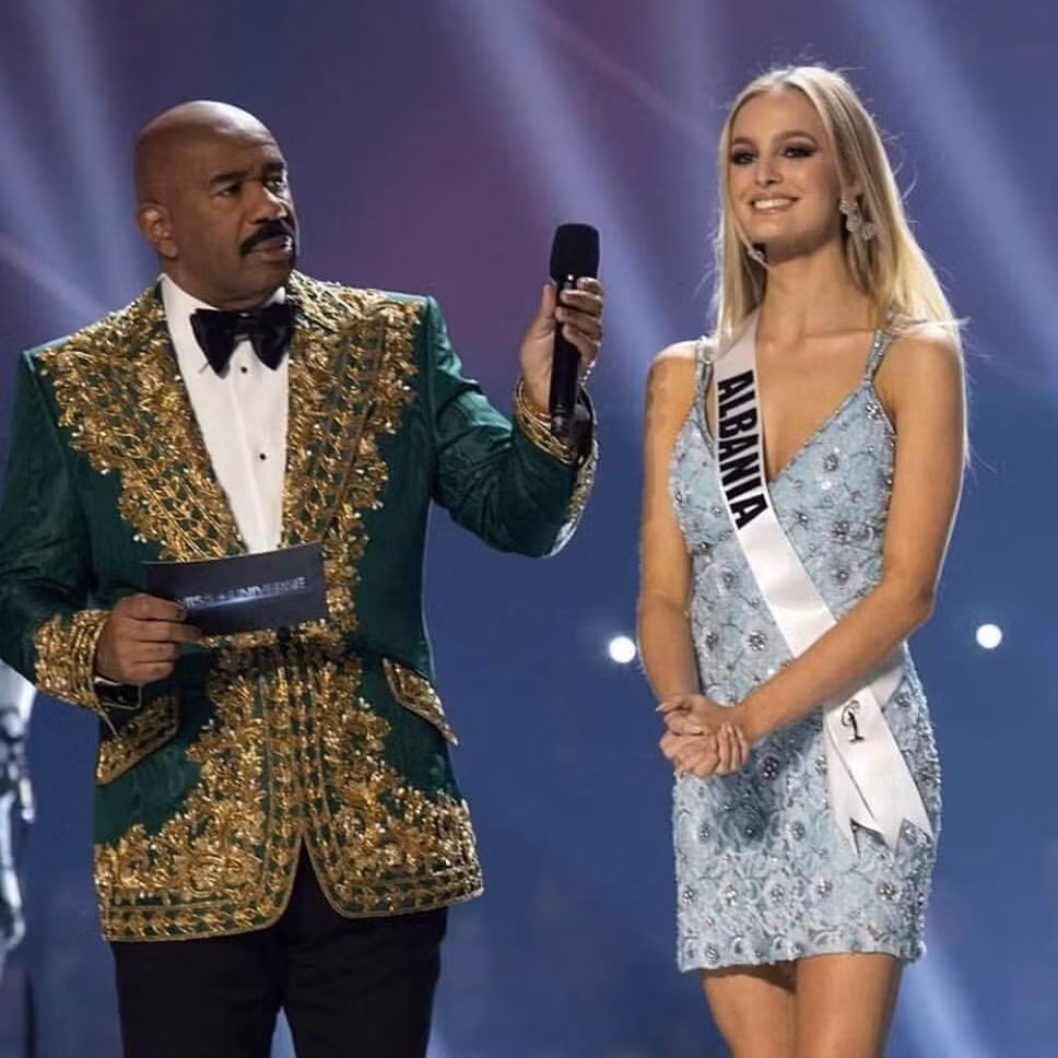 Năm 2019, Marina giành ngôi vị Hoa hậu Hoàn vũ Albania và đại diện quốc gia này tham gia cuộc thi Hoa hậu Hoàn vũ thế giới được tổ chức tại Hàn Quốc. Cô được đánh giá cao về cả nhan sắc lẫn tài năng.