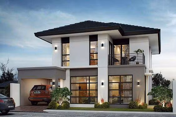 Cuộc sống tiện nghi trong ngôi nhà mái Thái 2 tầng 3 phòng ngủ ảnh 5