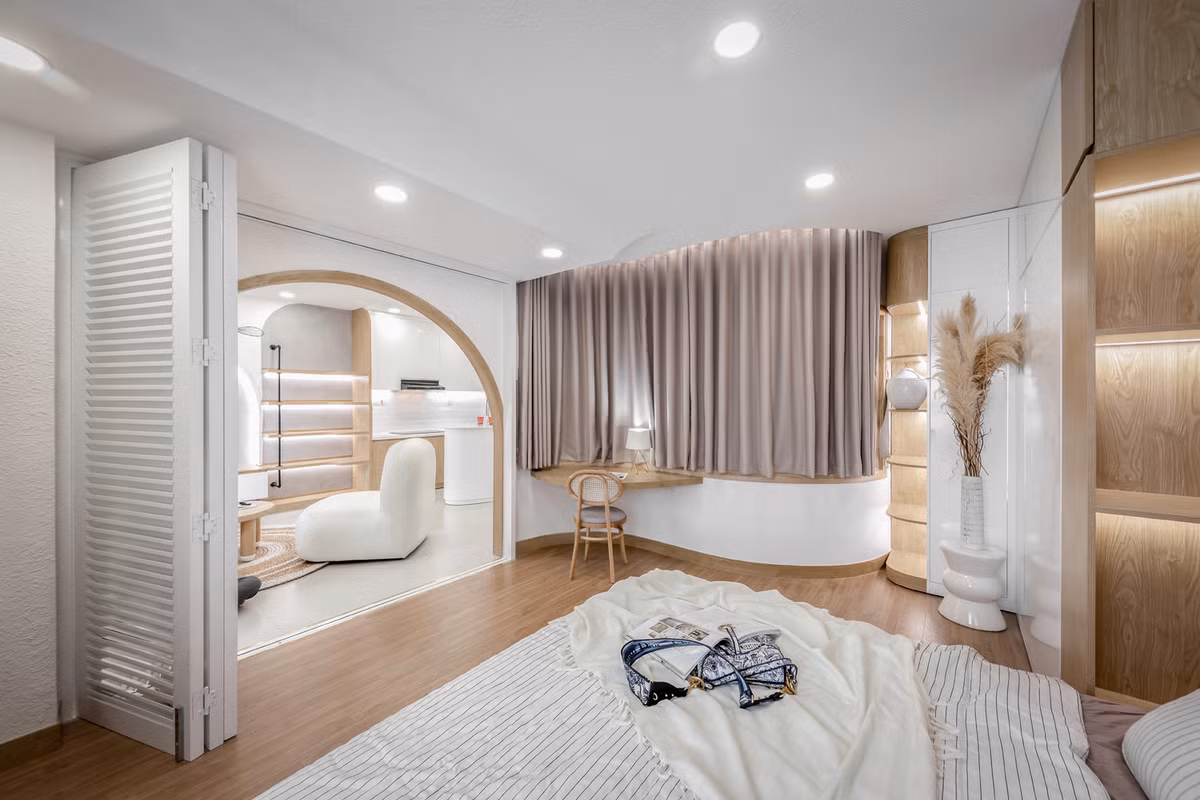 Can ho 70m2 dep nhu mo voi nhung duong cong mem mai-Hinh-8