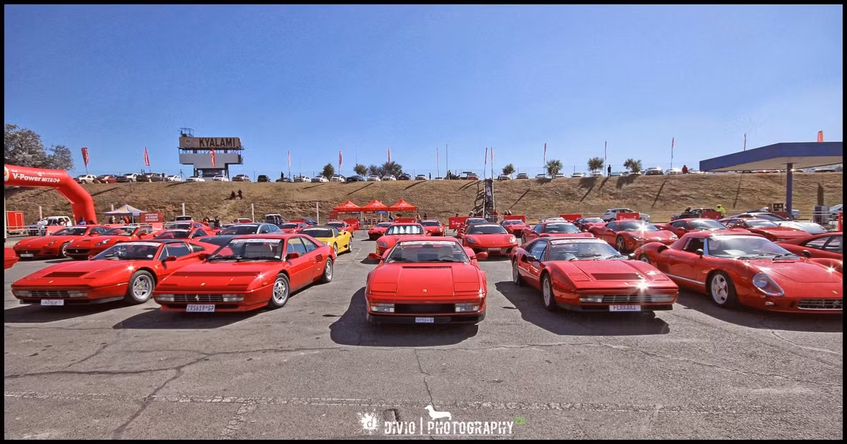 Sự kiện "Ngày Ferrari" được tổ chức hàng năm tại trường đua Kyalami Grand Prix Circuit từ năm 1978.