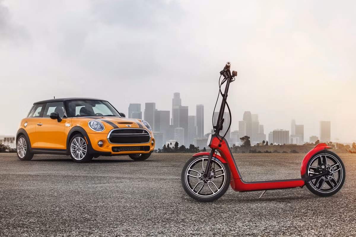 Xe chỉ có trọng lượng 18 kg.