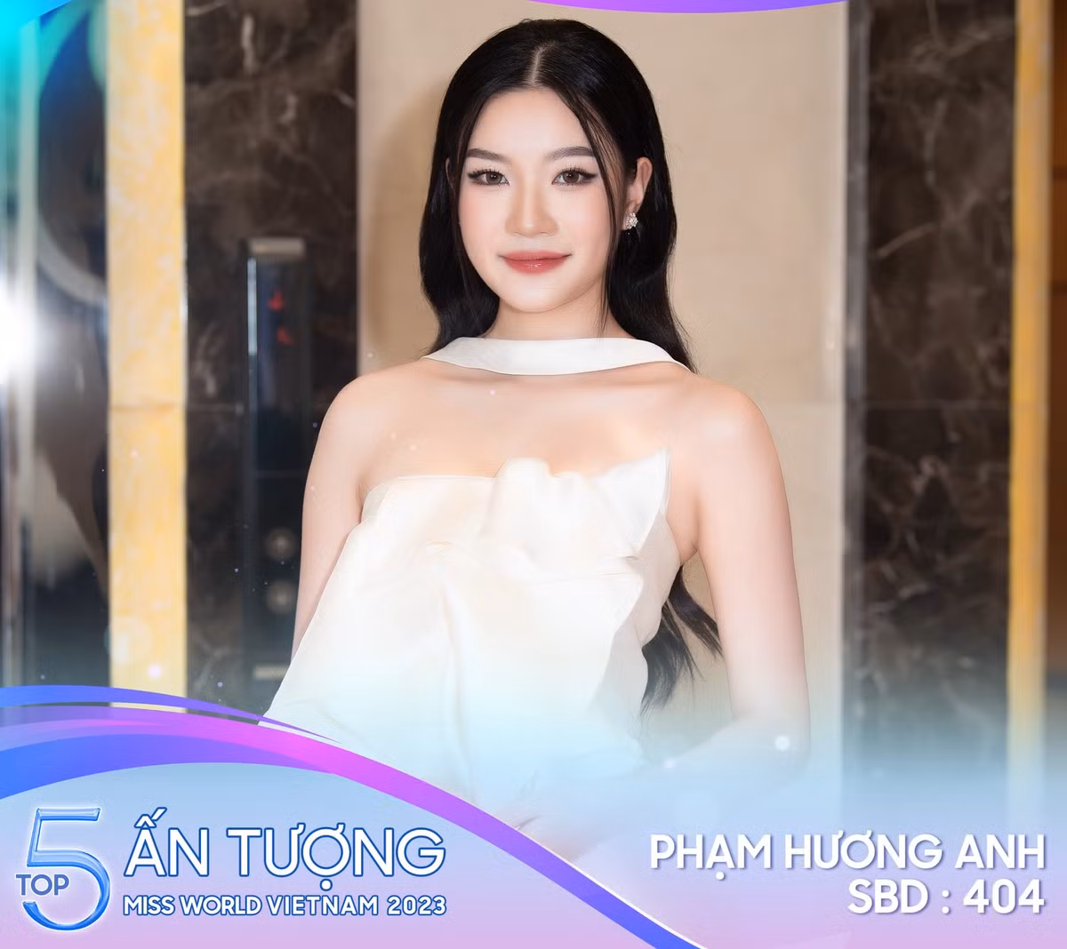 Nguoi dep Ha thanh 18 tuoi gay sot Miss World Vietnam 2023