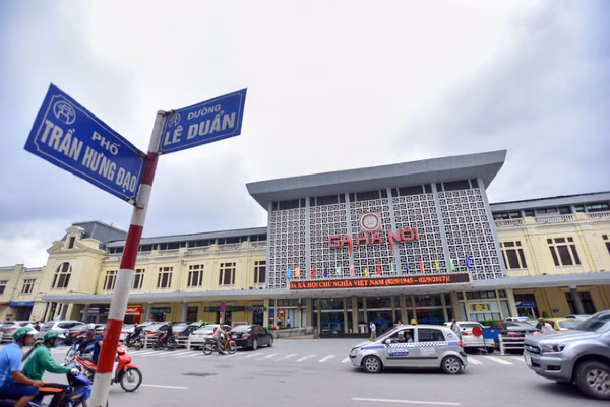 Diện mạo ga Hà Nội ngày nay. Ảnh: PL &amp; ĐS.