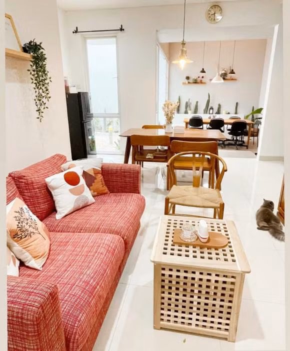 Thiết kế nhà hai tầng diện tích hẹp, bài trí nội thất "ghi điểm" - Hình 4 Thiet ke nha hai tang dien tich hep, bai tri noi that