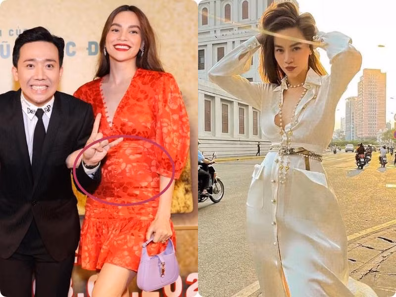 Trước đó, dân tình từng tranh cãi khi cô liên tục bị "bóc mẽ" chuyện chỉnh ảnh quá đà để có vòng eo thon gọn. Hình ảnh tại một sự kiện cho thấy phần bụng nhô cao của mẹ bỉm, cộng với việc chọn sai dáng váy nên vóc dáng bị "dìm" không thương tiếc.