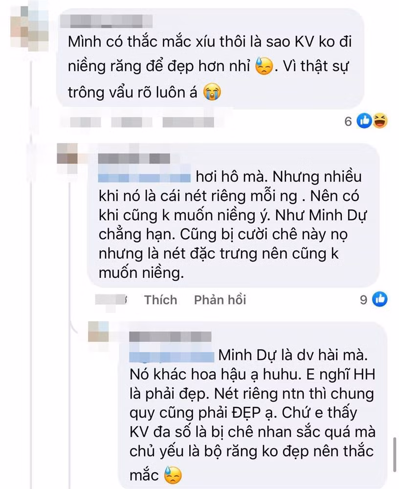 Thậm chí nhiều người khuyên cô nàng nên đi niềng gấp vì khuôn hàm kém đẹp khiến biểu cảm chụp ảnh không được tự nhiên.