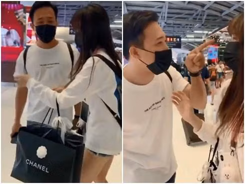 Cả hai vợ chồng đi du lịch đầu năm ở Thái Lan và Trấn Thành lại chi ra khoảng 10.000 USD để mua 2 chiếc túi hiệu tặng vợ dịp lễ tình nhân.