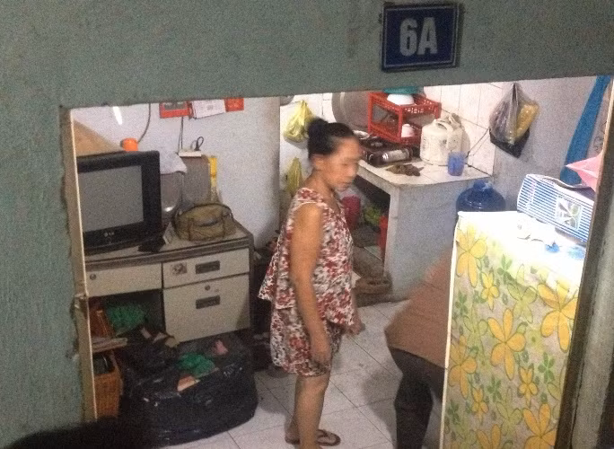 Căn phòng nơi 2 vợ chồng nằm chết