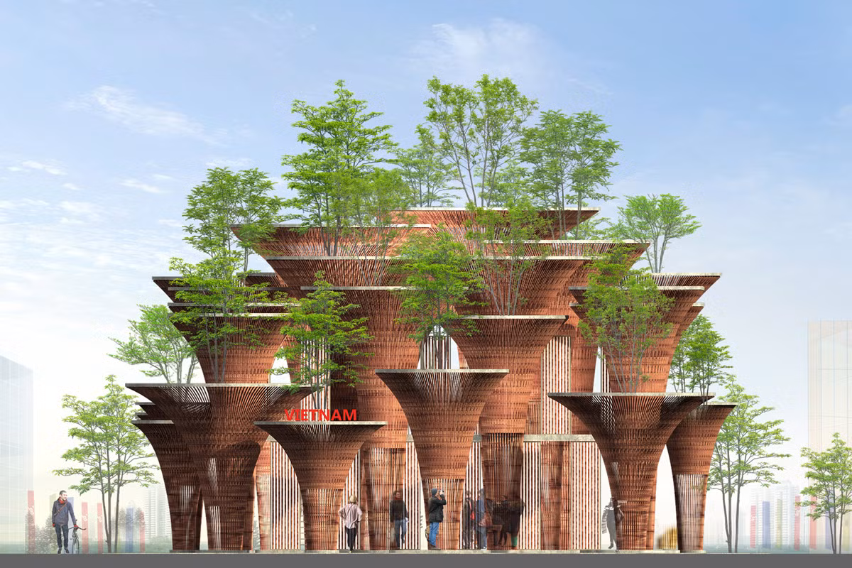 Chủ đề năm nay của Triển lãm Expo là giải quyết vấn đề lương thực cho nhân loại và năng lượng cho cuộc sống.
