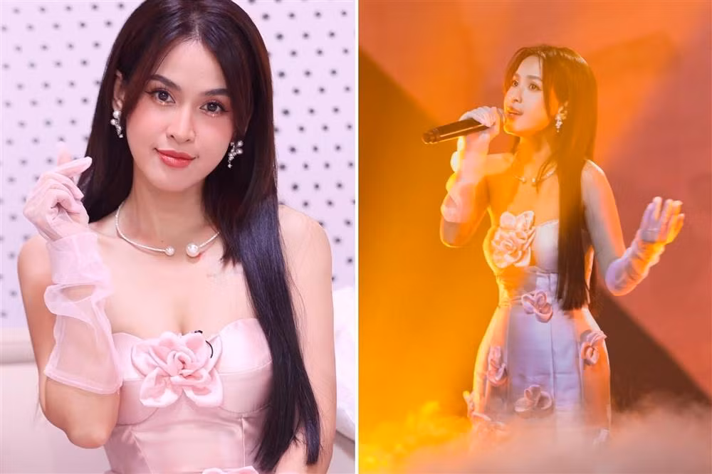  Tú Vi đang là một trong những gương mặt gây chú ý tại chương trình "Chị Đẹp Đạp Gió Rẽ Sóng". Dù tự nhận bản thân không có điểm mạnh, nhưng nữ diễn viên lại thể hiện giọng hát ấm áp, nhiều cảm xúc, khiến công chúng bất ngờ.