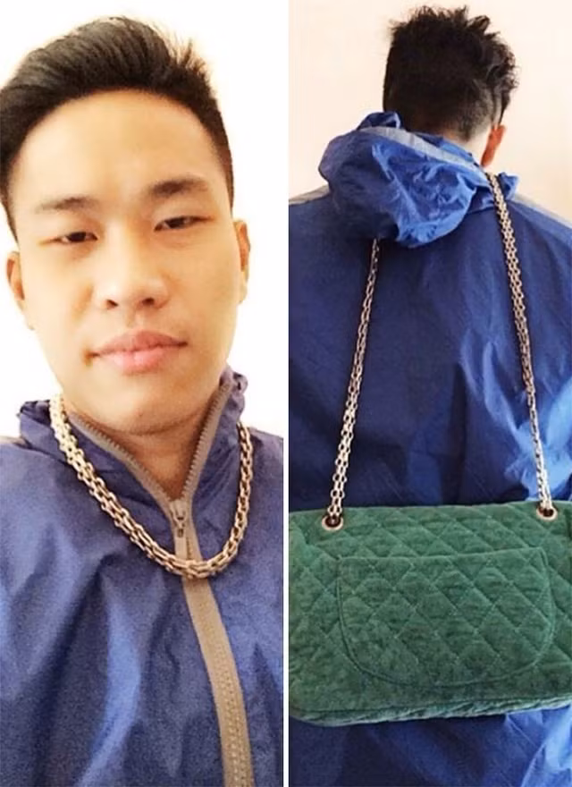 Không phải ai cũng có cơ hội sở hữu sợi dây chuyền vàng giá trị như thế này. 