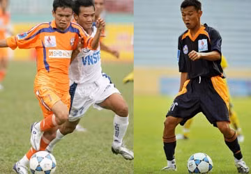5, Phan Thanh Phúc, Phan Thanh Hưng (bóng đá): Đây là cặp anh em đá bóng nổi tiếng của Đà Nẵng. Họ là cháu ruột của Phan Thanh Hùng, HLV hiện tại của Hà Nội T&T. Thanh Phúc (ảnh trái) chơi ở vị trí tiền vệ biên, trong khi Thanh Hưng đá ở vị trí tiền vệ trung tâm. Tài năng của cả 2 sớm được biết đến và cùng SHB.Đà Nẵng thi đấu thành công. Tuy nhiên, về sau cả hai không tìm được chỗ đứng tại đây. Người anh Thanh Phúc ngược xuôi khắp nơi từ Hải Phòng, Hòa Phát cho đến Cần Thơ. Thanh Hưng cũng chia tay SHB.Đà Nẵng để đến Quảng Nam từ mùa giải tới. Anh cũng không còn duy trì vị trí tại đội U23 và tuyển quốc gia.