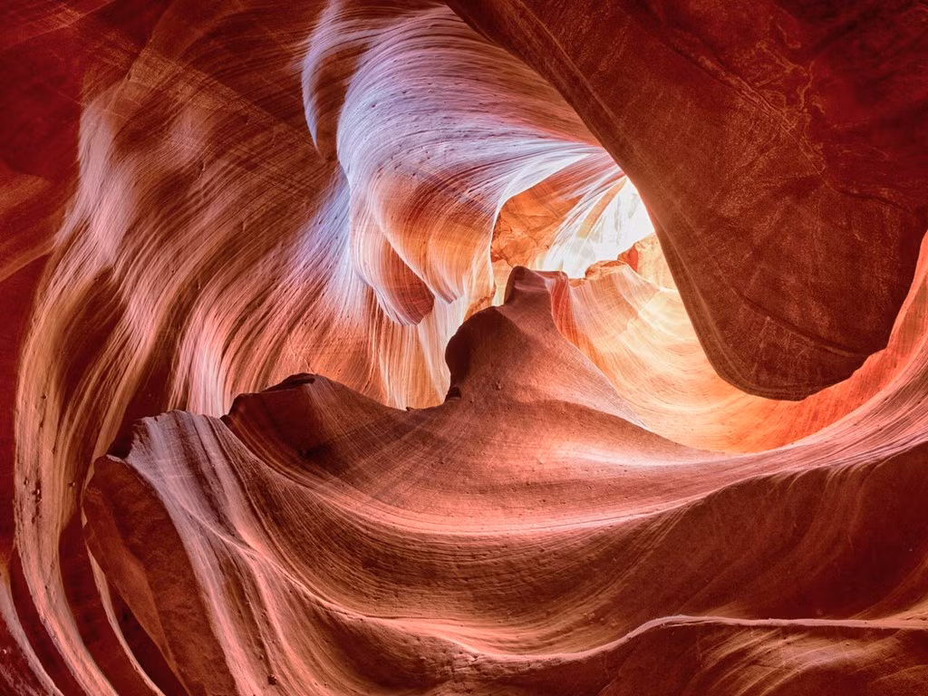 Hẻm núi Antelope, bang Arizona. Đây là điểm đến của những người đam mê nhiếp ảnh. Ảnh: Getty.