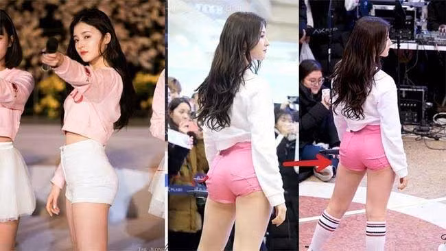 Trong concert 4season F/W mới đây, ca sĩ Solar của nhóm Mamamoo biểu diễn lại ca khúc Fire của nhóm nhạc nổi tiếng BTS và có hành động tương tự. Khi gần đến cuối màn biểu diễn, Solar bất ngờ xé áo, để lộ áo bra thể thao khiến người hâm mộ reo hò.