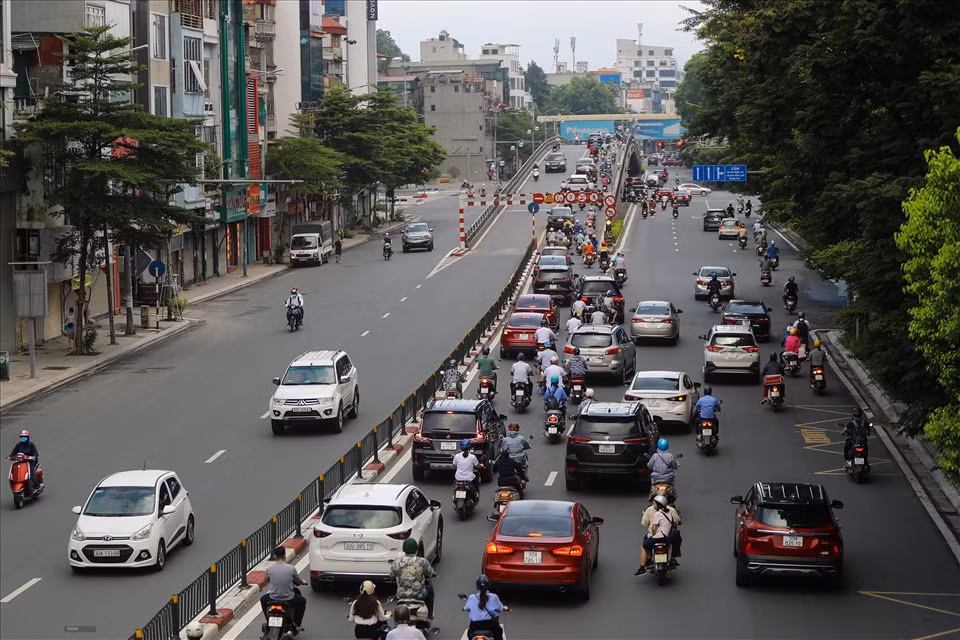 Đống Đa vẫn nằm trong "vùng đỏ" của Hà Nội.