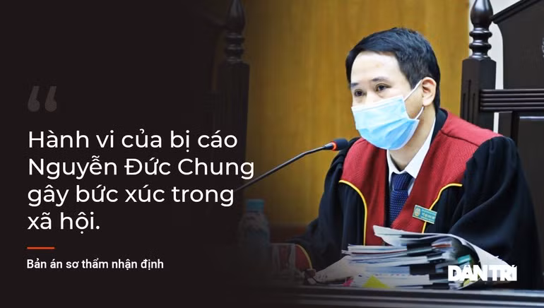 Hội đồng xét xử nêu nhận định trong bản án sơ thẩm.