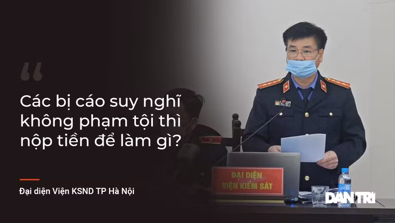 Viện Kiểm sát bác bỏ luận điểm của luật sư cho rằng các bị cáo không phạm tội.