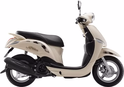 Tem xe mới nổi bật với họa tiết hình dải ruy-băng uốn lượn theo đường cong trên thân xe, làm cho vẻ ngoài của Nozza trở nên nữ tính và sang trọng hơn.
