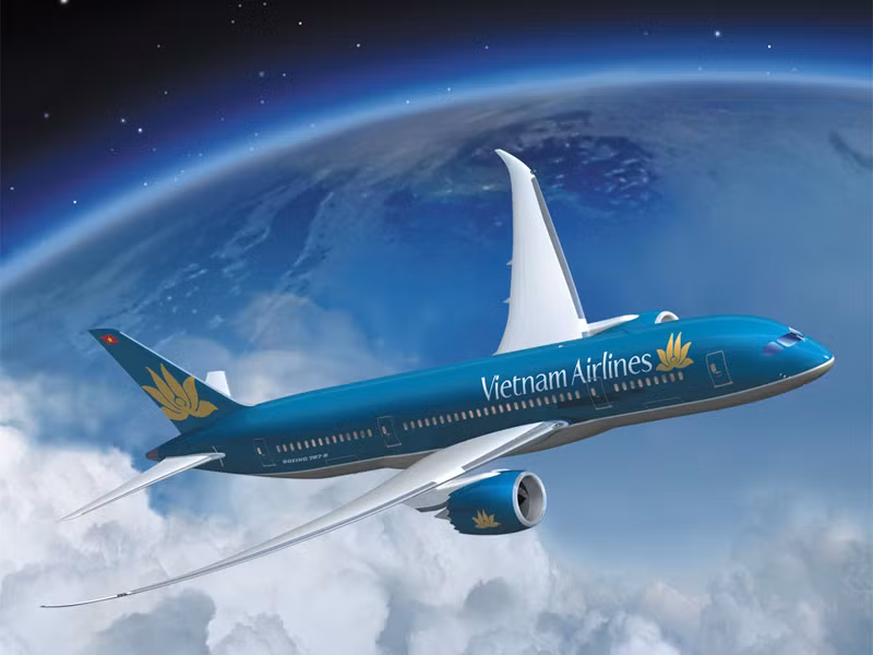 Việt Nam Airlines đang thống trị thị trường hàng không trong nước.