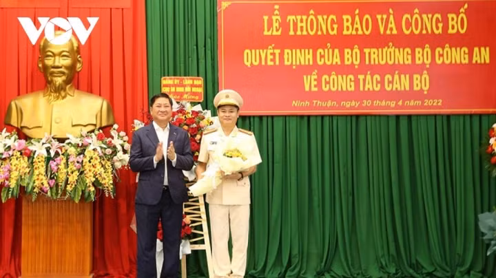 Bo nhiem Giam doc Cong an Ninh Thuan va Khanh Hoa-Hinh-2