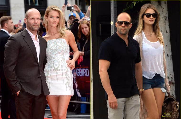 Một người là siêu mẫu Rosie Huntington-Whitely, một người là minh tinh màn bạc Jason Statham, cả hai kết hợp thành một cặp sao chuẩn không cần chỉnh từ vóc dáng, sắc đẹp cho tới độ nổi tiếng.