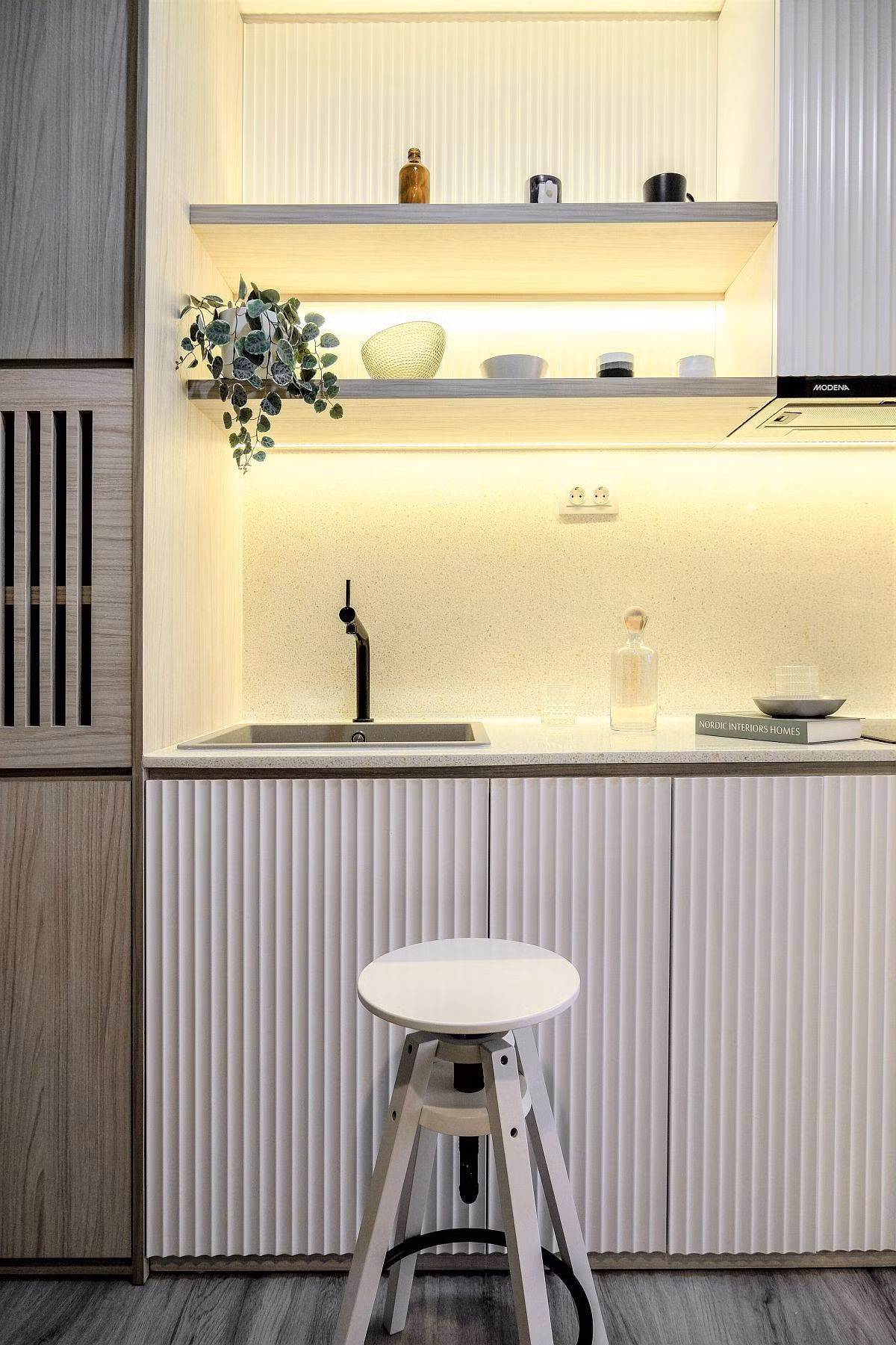 Can ho mini chi 25m² gay nghien voi loi thiet ke thong minh-Hinh-7