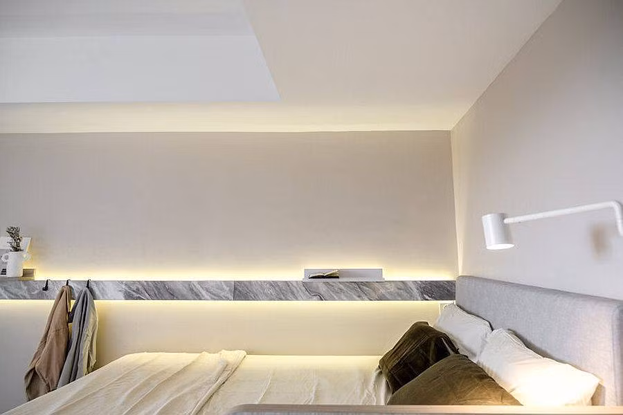 Can ho mini chi 25m² gay nghien voi loi thiet ke thong minh-Hinh-3