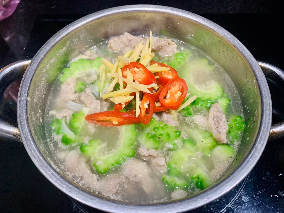 Nau canh muop dang theo cach nay dam bao an ngon
