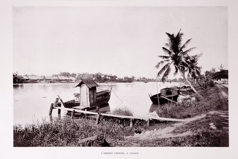 Kênh Tàu Hủ ở Chợ Lớn.