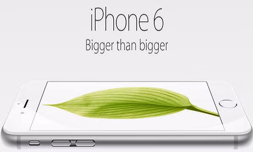 Dien thoai iPhone 6 vua ra mat Apple da bi Sony da deu