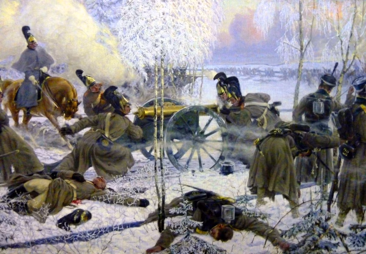 Năm 1812, Napoléon xâm lược nước Nga. Tổng chỉ huy Nga Barca de Tolly thua nhiều trận. Kutuzov là người được giới quý tộc và nhân dân Nga mến mộ nhất nên vua Aleksandr I cho làm tổng chỉ huy thay de Tolly, dù Aleksandr không thích ông.