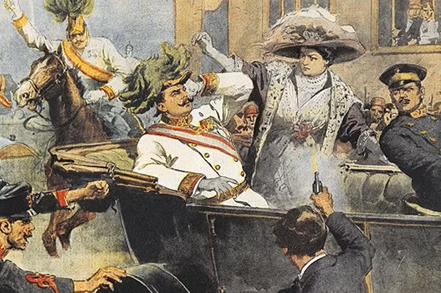 Xảy ra ngày 28/6/1914 tại Sarajevo, Bosna, vụ ám sát thái tử Áo-Hung Franz Ferdinand là một trong những vụ ám sát gây chấn động nhất thế giới thế kỷ 20, là nguyên nhân trực tiếp của Thế chiến I (1914 - 1918).